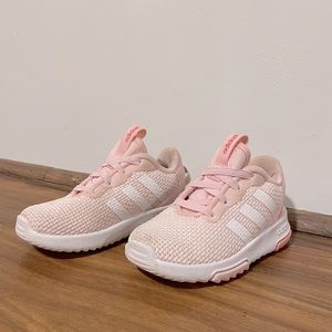 Girls light pink ADIDAS sneakers!